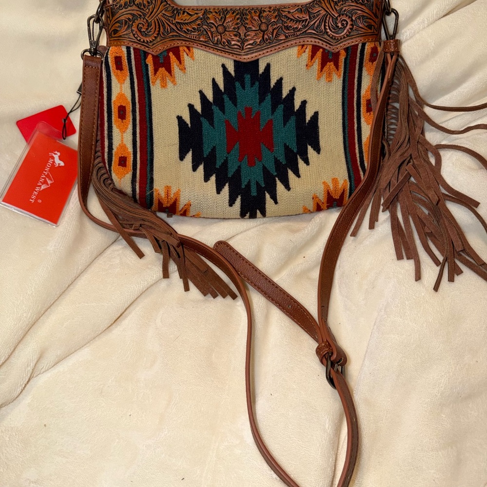 Montana West Purse with Fringe